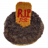 Halloween Grabstein Donut