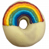 Regenbogen Donut