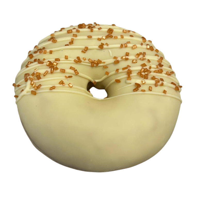 Hochzeit Donut goldene Glitter Streusel