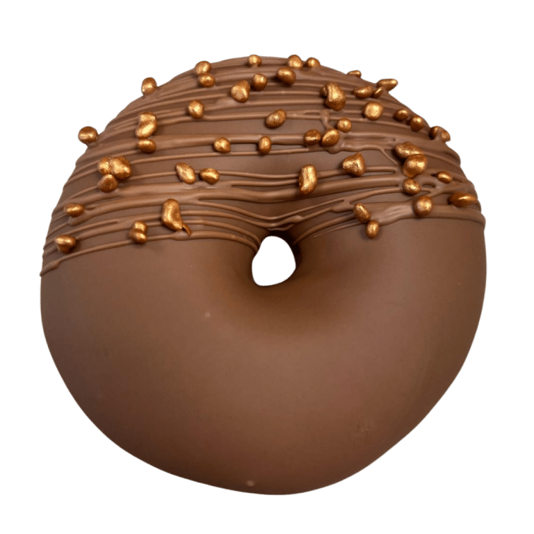 Hochzeit Donut goldene Nuggets Streusel