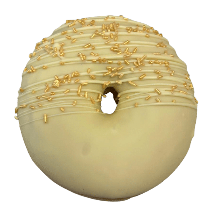 Hochzeit Donut goldene Streusel