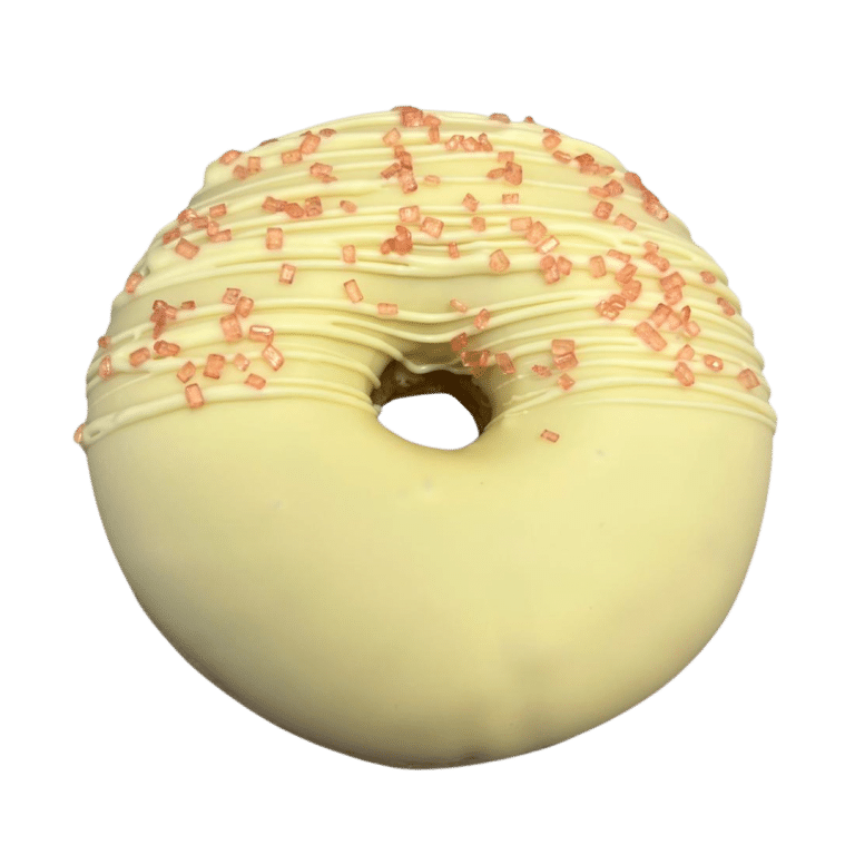 Hochzeit Donut rosa Glitter Streusel