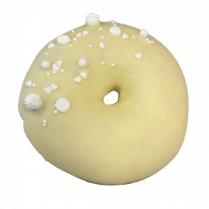 Hochzeit Donut weiße Streusel ohne Streifen
