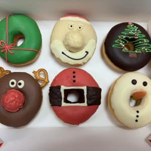 Weihnachten Donutbox